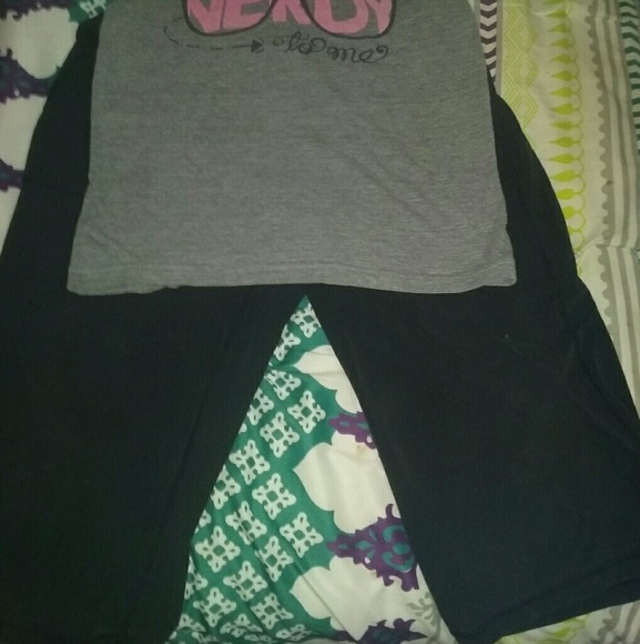 Old Navy Large Pants & Large American Apparel Top - Picture 3 of 8